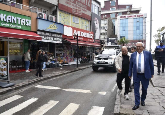 Başkan Posbıyık, Un Pazarı Esnafını Ziyaret Etti
