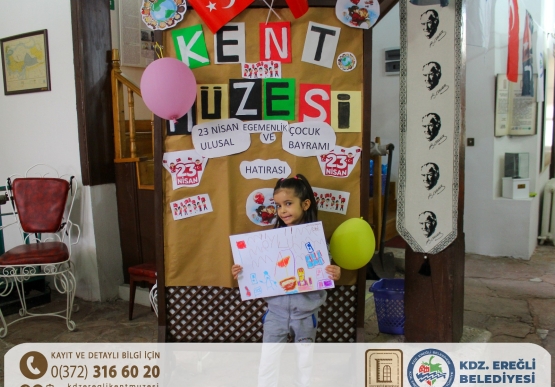 Kent Müzesi’nde 23 Nisan Coşkusu