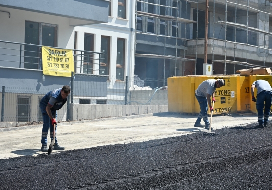 Kdz. Ereğli Asfaltlanıyor