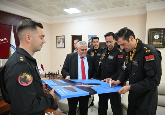 SOLOTÜRK Ekibinden Kdz. Ereğli Belediyesi'ne ziyaret