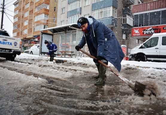 Kdz. Ereğli Belediyesi, Kar Yağışına Karşı Teyakkuzda