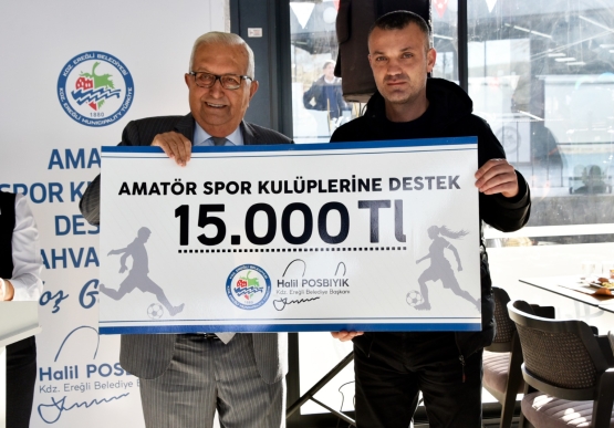 Başkan Posbıyık, Amatör Spor Kulüplerine Destek Verdi