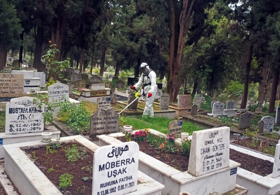 Kdz. Ereğli’de Mezarlıklar Bayrama Hazırlanıyor