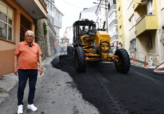 Kdz. Ereğli’ Nin Farklı Bölgelerinde Asfalt Çalışmaları Devam Ediyor