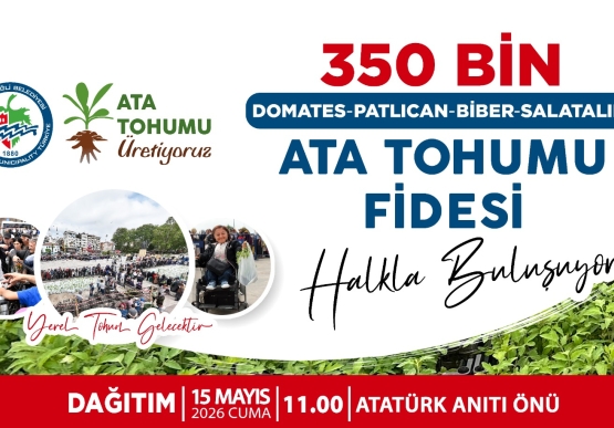 Kdz. Ereğli Belediyesi, 350 Bin Ata Tohumu Fidesini Halkla Buluşturuyor