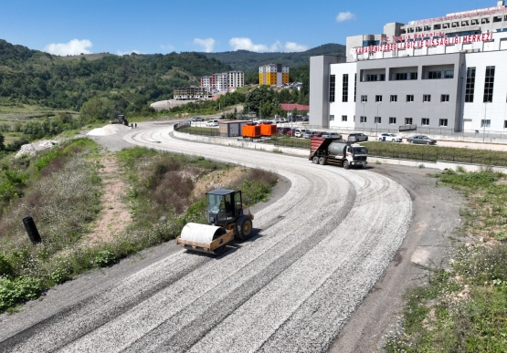 200 Bin M2 Emisyon Kaplama Asfalt Çalışmalarında İlk Etap Başladı