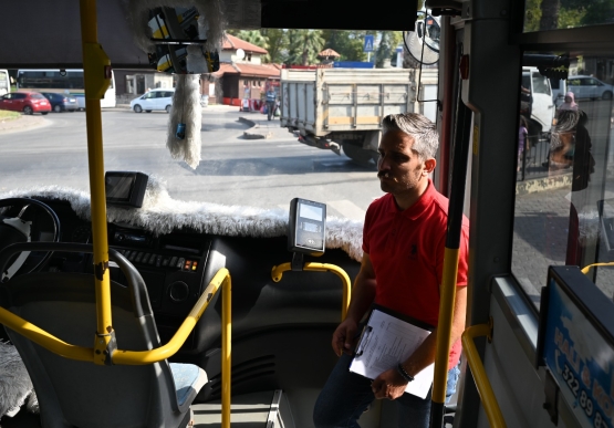 Kdz. Ereğli’de Halk Otobüsleri Vatandaş Memnuniyeti İçin Tek Tek Kontrol Ediliyor