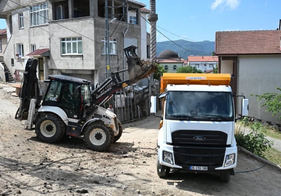 Kdz. Ereğli Belediyesi’nden Ören Mahallesi’nde Altyapı Hamlesi