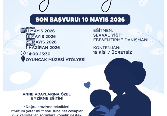 Anne Adaylarına Özel Emzirme Eğitimi Düzenlenecek