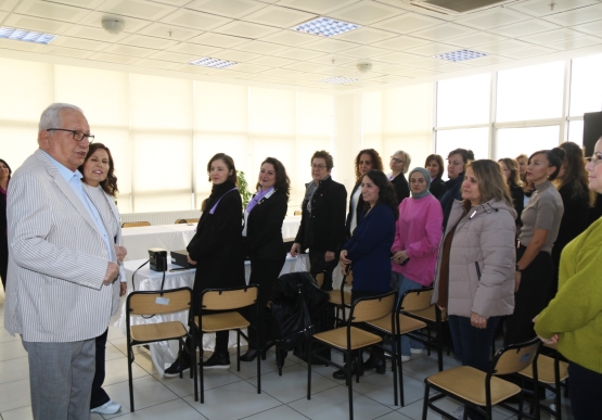 Başkan Posbıyık, Kadın Personellerin Günü’nü Kutladı