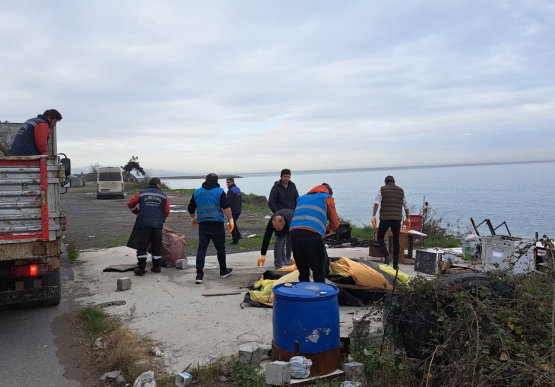 Plajlar Bölgesi Kaçak Yapı Ve İşgallerden Temizlendi