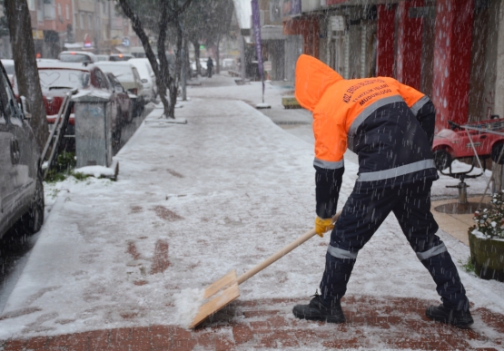 Kdz. Ereğli Belediyesi, Kar Yağışına Karşı Teyakkuzda