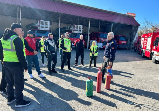 İtfaiye, Mosak Ve Turizm Fakültesi’nde Yangın Eğitimi Verdi