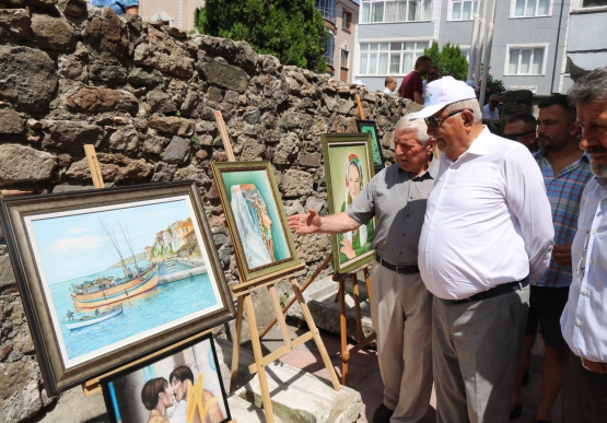 Tarihi Akkuyu Meydanı, Deniz Kızı Heykeli Ve El Ürünleri Pazarı Açıldı