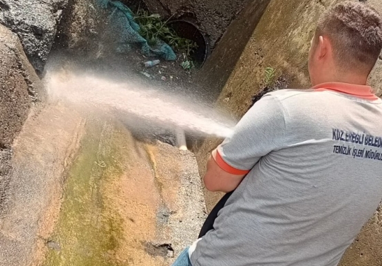 Kdz. Ereğli Belediyesi, Su Taşkınlarına Karşı Önlem Alıyor