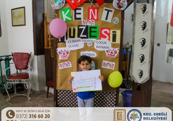 Kent Müzesi’nde 23 Nisan Coşkusu