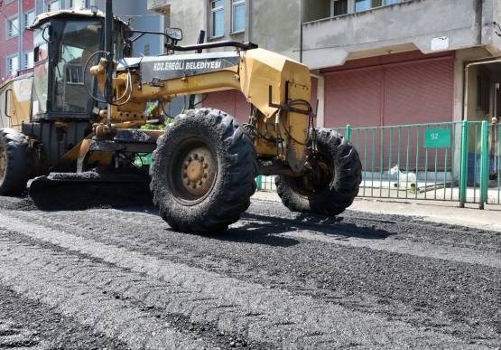 Kdz. Ereğli’de Asfalt Seferberliği Sürüyor