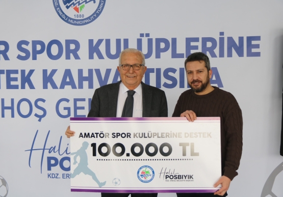 Başkan Posbıyık, Amatör Spor Kulüplerine Destek Verdi