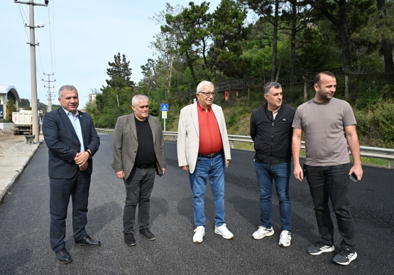 Kemer Bölgesi Asfaltlanıyor