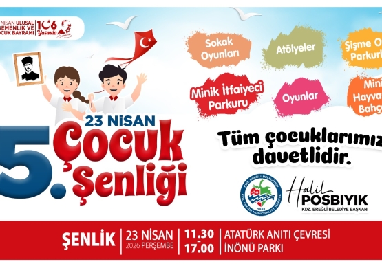 Kdz. Ereğli 23 Nisan Coşkusuna Hazır