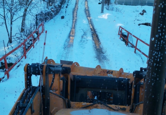 Kdz. Ereğli Belediyesi’nin Karla Mücadele Mesaisi Sürüyor