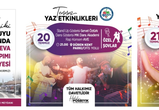 Kdz. Ereğli Belediyesi, Yaz Etkinlikleri Dolu Dizgin