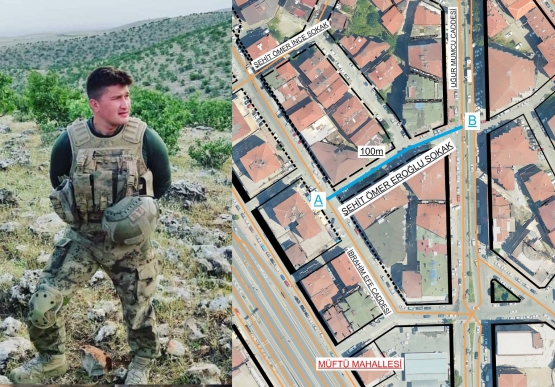 Şehit Ömer Eroğlu’nun İsmi, Kdz. Ereğli’de Sokağa Verildi