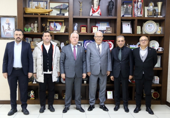 Kdz. Ereğli Mhp Yönetimi, Başkan Posbıyık’ı Ziyaret Etti