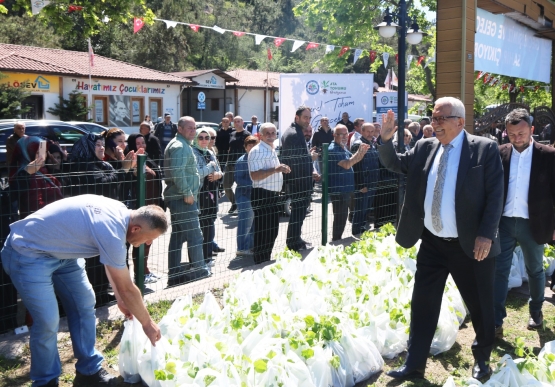 350 Bin Ata Tohumu Fidesi, Kdz. Ereğli Halkıyla Buluştu