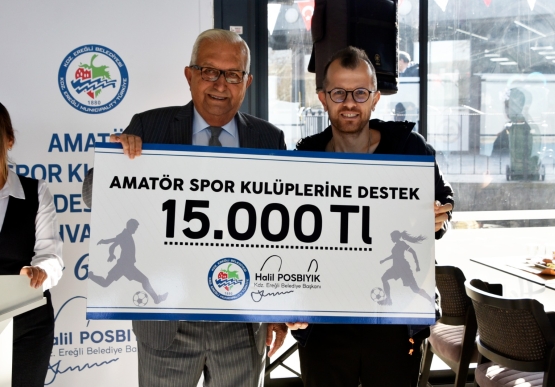 Başkan Posbıyık, Amatör Spor Kulüplerine Destek Verdi
