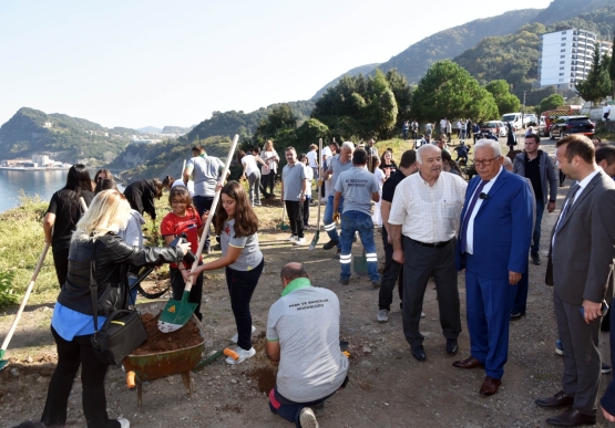 Kdz. Ereğli Belediyesi, Cumhuriyetin 100. Yılına Özel 100 Fidan Dikti