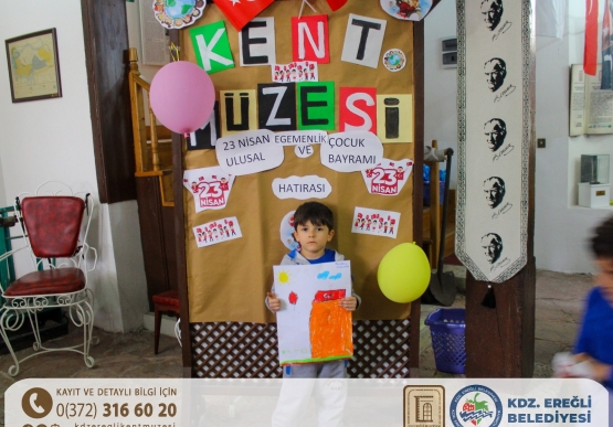Kent Müzesi’nde 23 Nisan Coşkusu