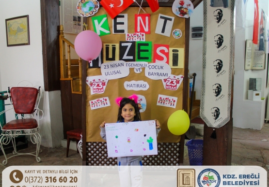 Kent Müzesi’nde 23 Nisan Coşkusu