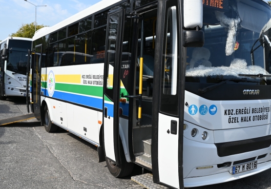 Kdz. Ereğli’de Halk Otobüsleri Vatandaş Memnuniyeti İçin Tek Tek Kontrol Ediliyor