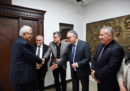 Başkan Posbıyık, Daire Müdürlerinden Brifing Aldı