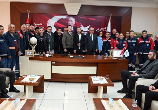 Kdz. Ereğli Belediyesi’nde Bayramlaş Yoğun İlgi Gördü