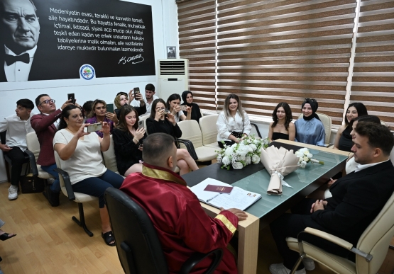 06.06.2026 Tarihine Yoğun İlgi: Kdz. Ereğli'de 38 Çift Dünyaevine Girdi