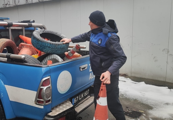 Kdz. Ereğli’de Kaldırım İşgallerine Karşı Temizlik Sürüyor