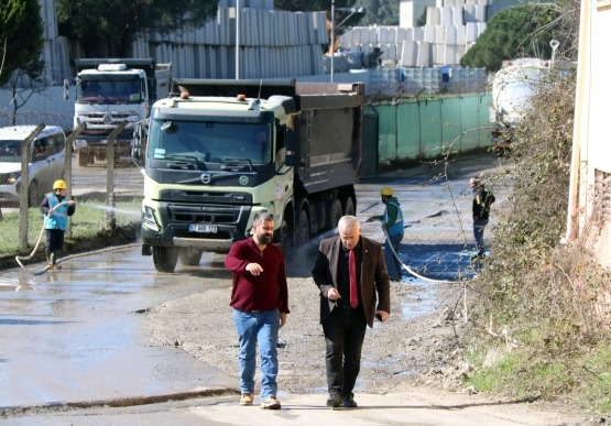 Kdz. Ereğli’de Hafriyat Kamyonları Yıkanmaya Başladı