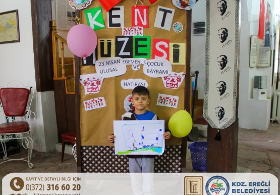 Kent Müzesi’nde 23 Nisan Coşkusu