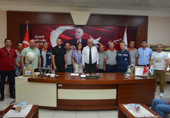 Kdz. Ereğli Belediyesi’nde Bayramlaşmaya Yoğun İlgi