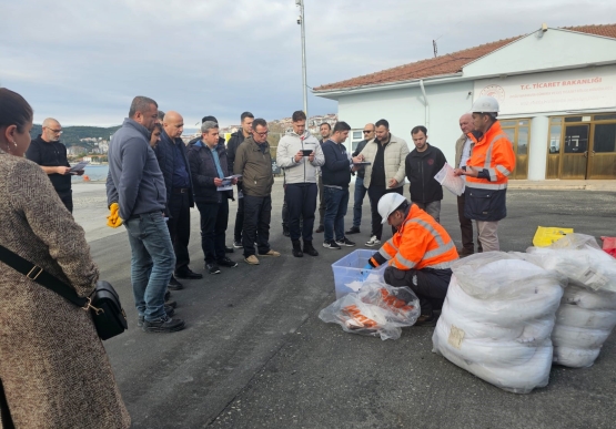 Bozhane Limanı’nda Deniz Kirliliği Tatbikatı Yapıldı