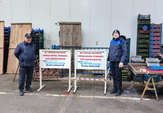 Kdz. Ereğli’de Müşteriye Kaba Davranan Esnafa Yaptırım