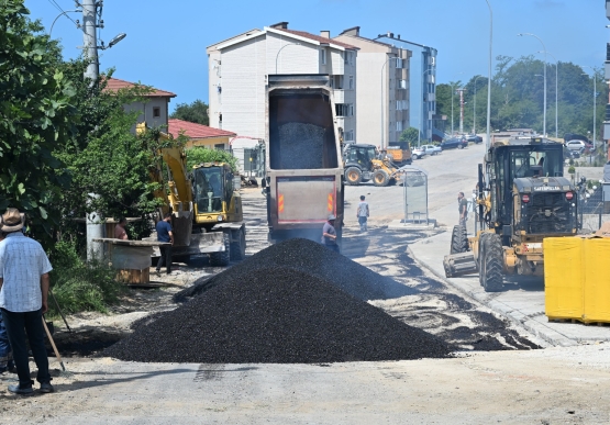 Kdz. Ereğli Asfaltlanıyor