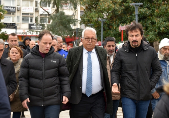 Başkan Posbıyık, Chp Heyetiyle Afetzede Esnafa Geçmiş Olsun Ziyaretinde Bulundu