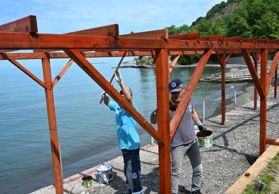 Plajlar Yeni Sezona Hazırlanıyor