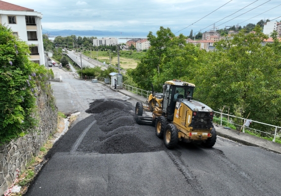 Kdz. Ereğli’de Asfalt Çalışmaları  Devam Ediyor