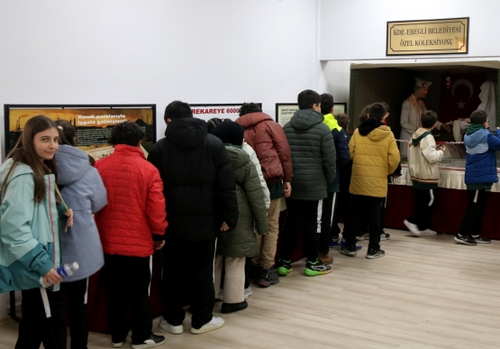 1915 Çanakkale Gezici Savaş Malzemeleri Müzesi Ziyarete Açıldı