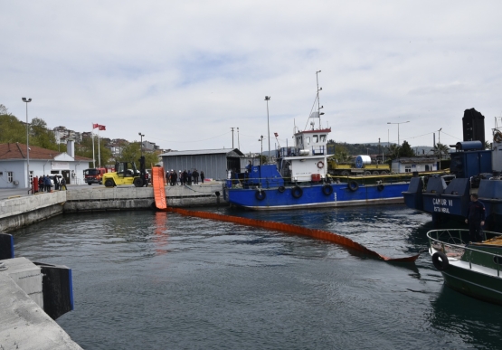 Bozhane Limanı’nda Deniz Kirliliği Tatbikatı Yapıldı