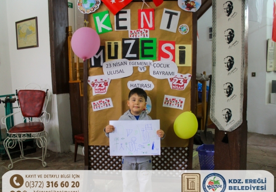 Kent Müzesi’nde 23 Nisan Coşkusu